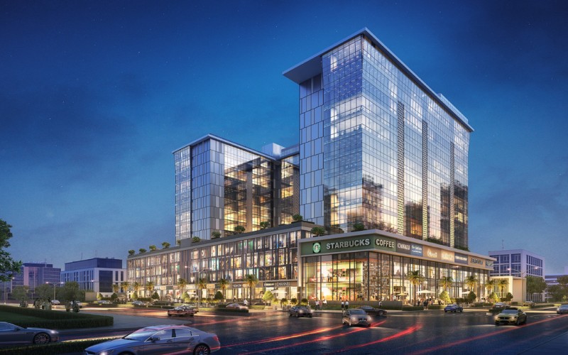 Commercial office building